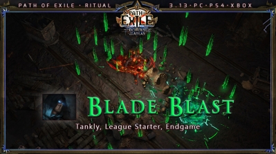 [Ritual] PoE 3.13 Shadow Assassin Blade Blast Starter Build (PC,PS4,Xbox)